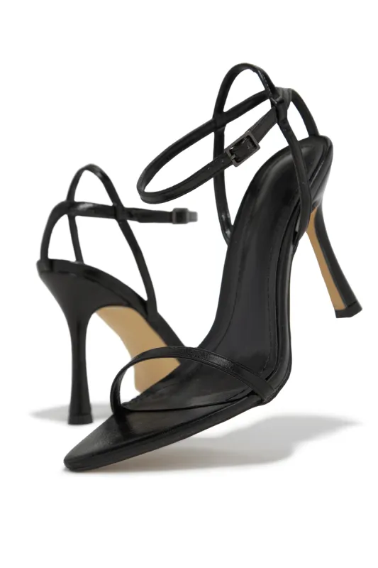 Adrienne Single Sole Heels - Black sold by Miss Lola