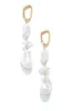 Pearls of The Sea Beaded Dangle Earring - White sold by Miss Lola