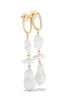 Pearls of The Sea Beaded Dangle Earring - White sold by Miss Lola