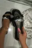 Slip Into Paradise Embellished Slip On Sandals - Black sold by Miss Lola