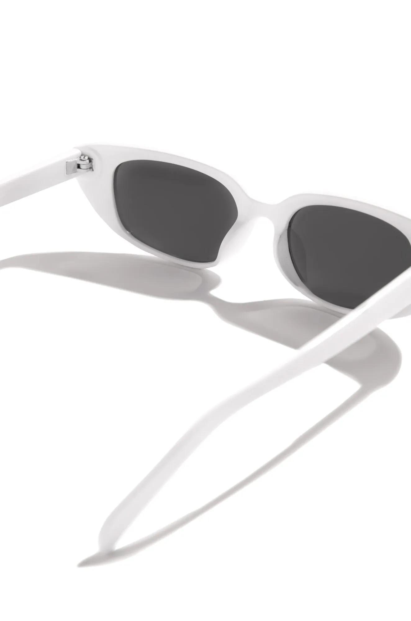 Chill Views Cat Eye Sunglasses- White sold by Miss Lola product image thumbnail 4