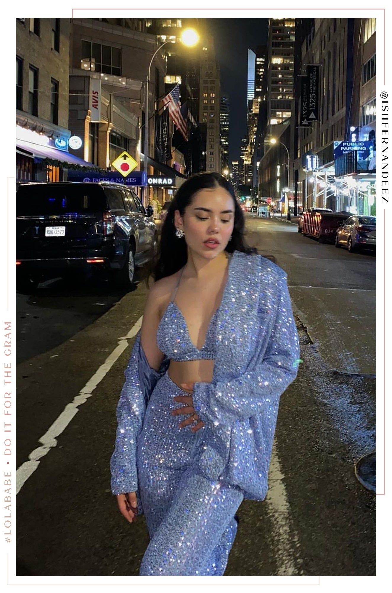 Champagne Wishes Blazer - Blue sold by Miss Lola product image thumbnail 4