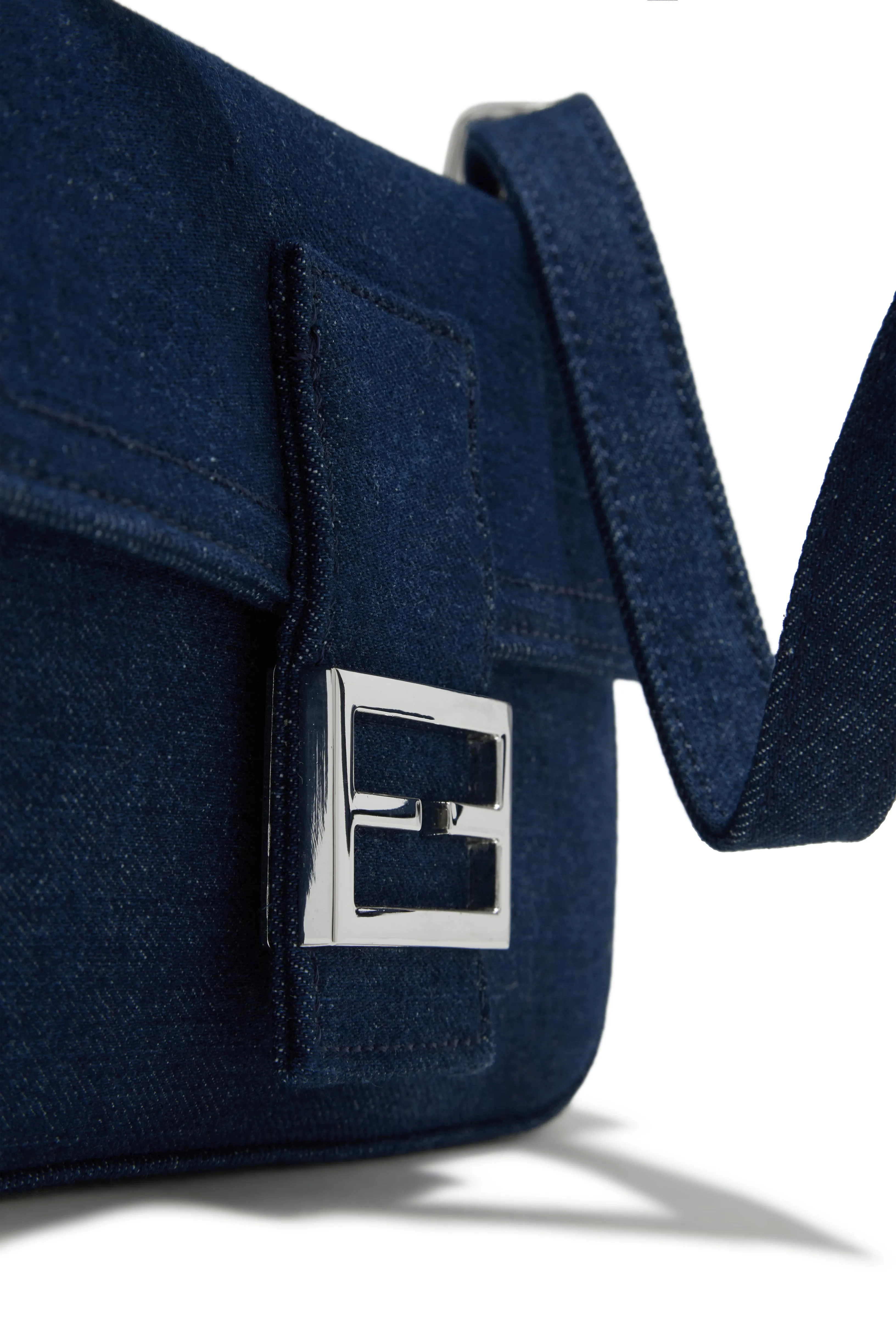 Melanie Shoulder and Crossbody Bag - Denim sold by Miss Lola product image thumbnail 4