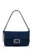Melanie Shoulder and Crossbody Bag - Denim sold by Miss Lola