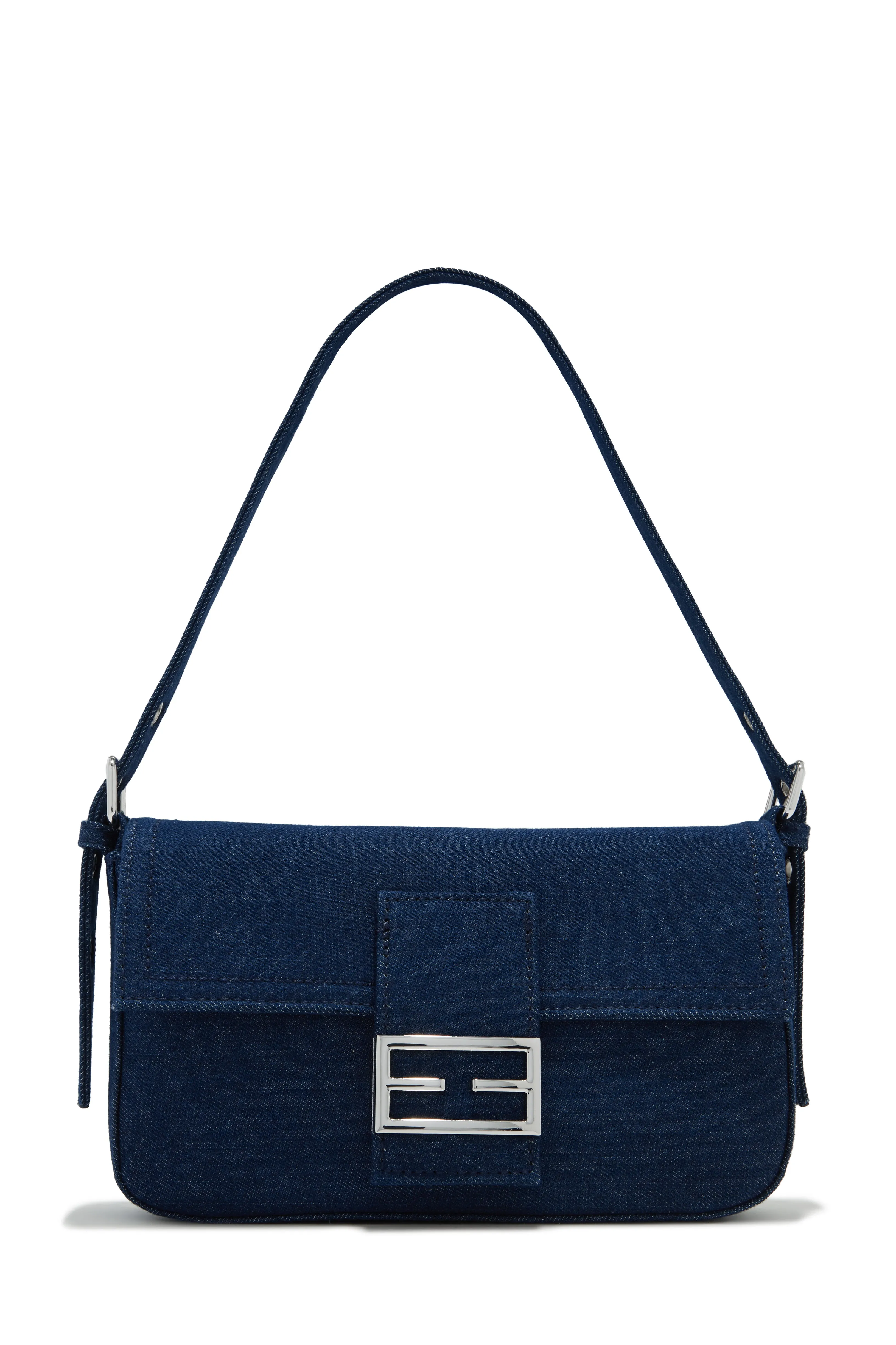 Melanie Shoulder and Crossbody Bag - Denim sold by Miss Lola
