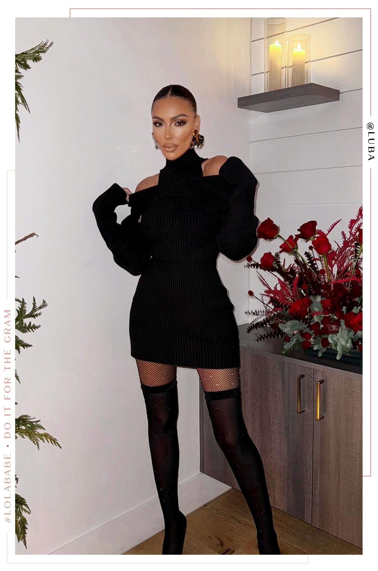 Stasya - Black sold by Miss Lola product image thumbnail 2