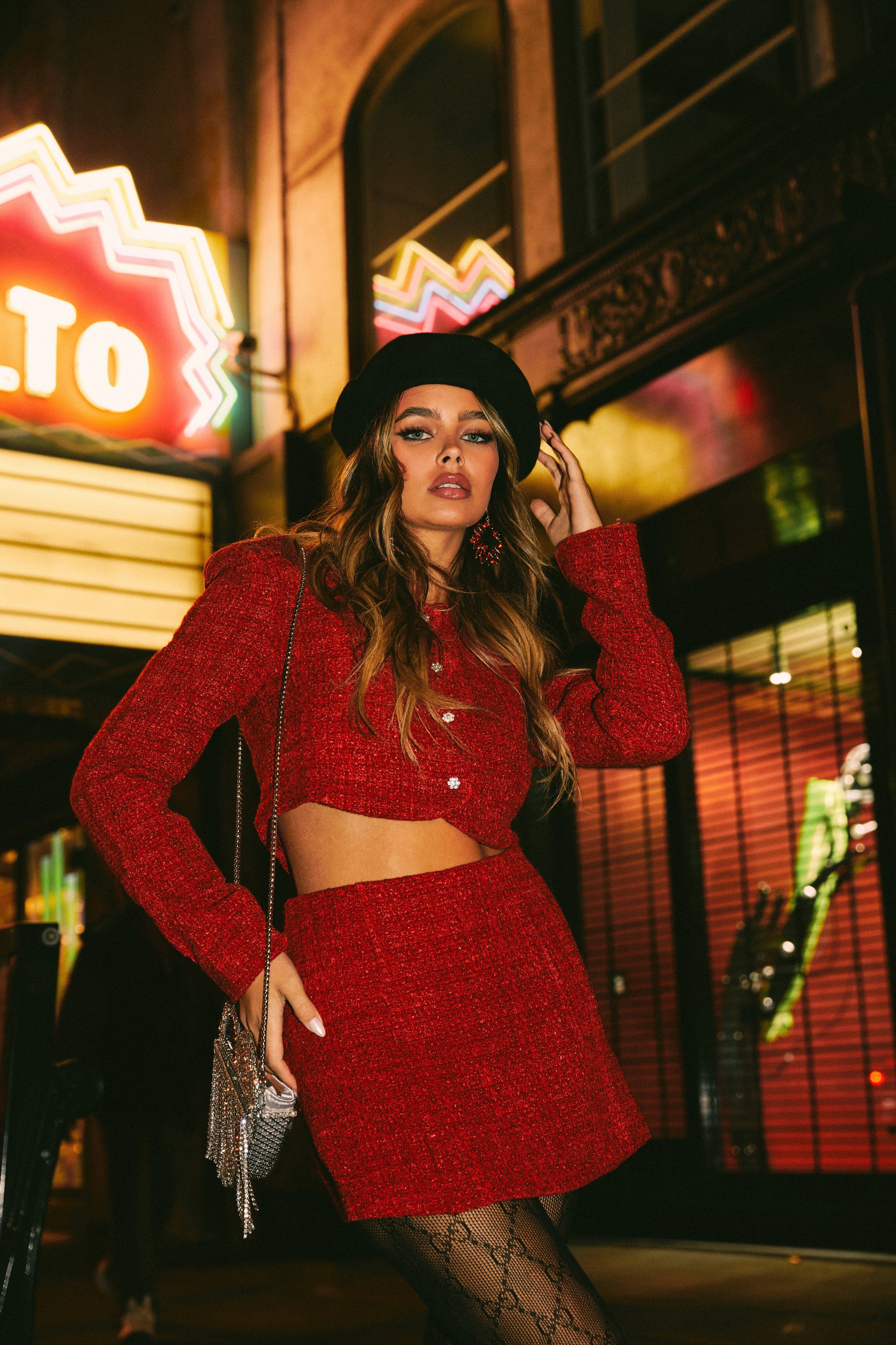 Lola Skort - Red sold by Miss Lola product image thumbnail 9