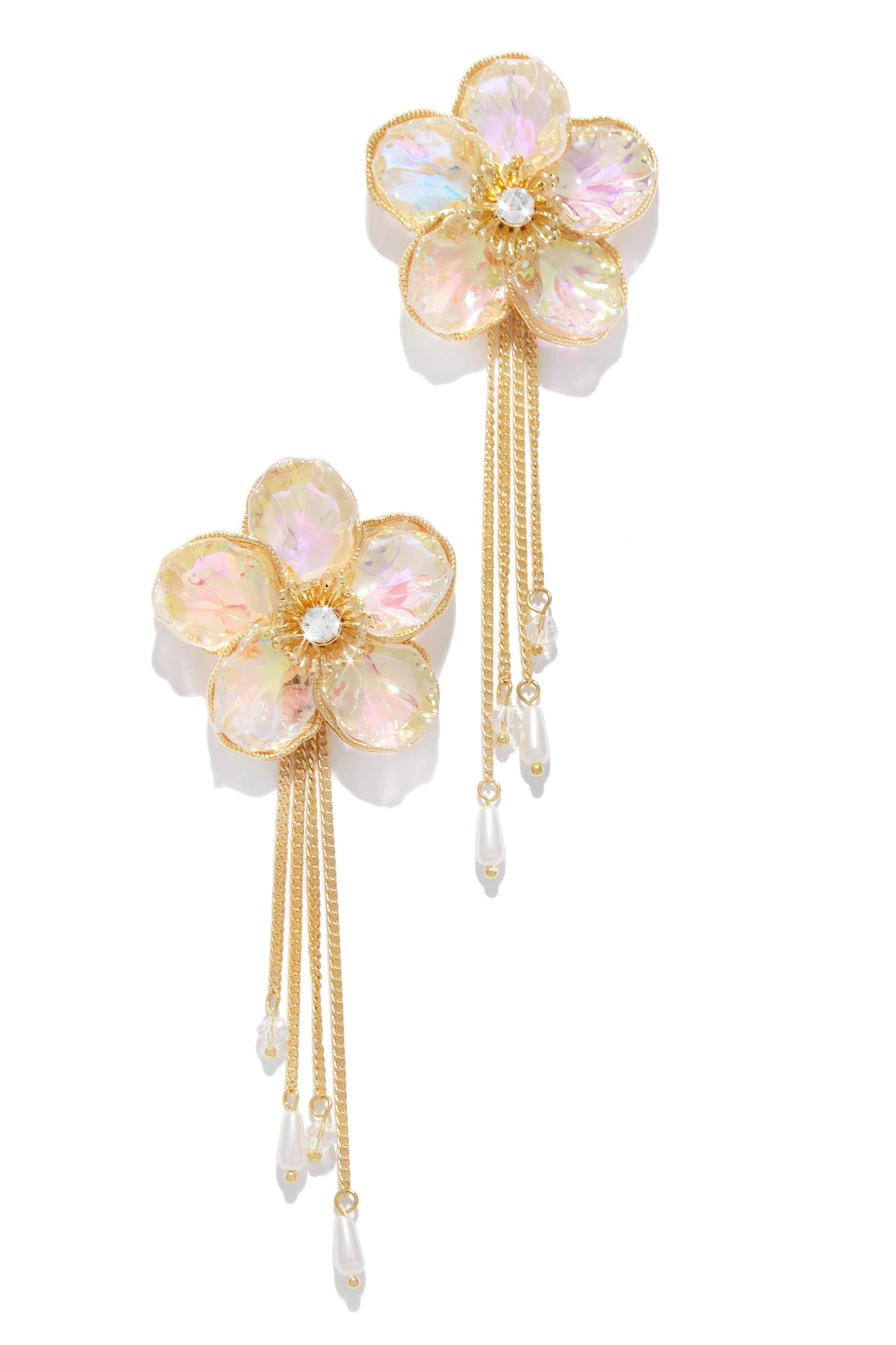 Niaya Flower Drop Earring - Pink sold by Miss Lola product image thumbnail 5