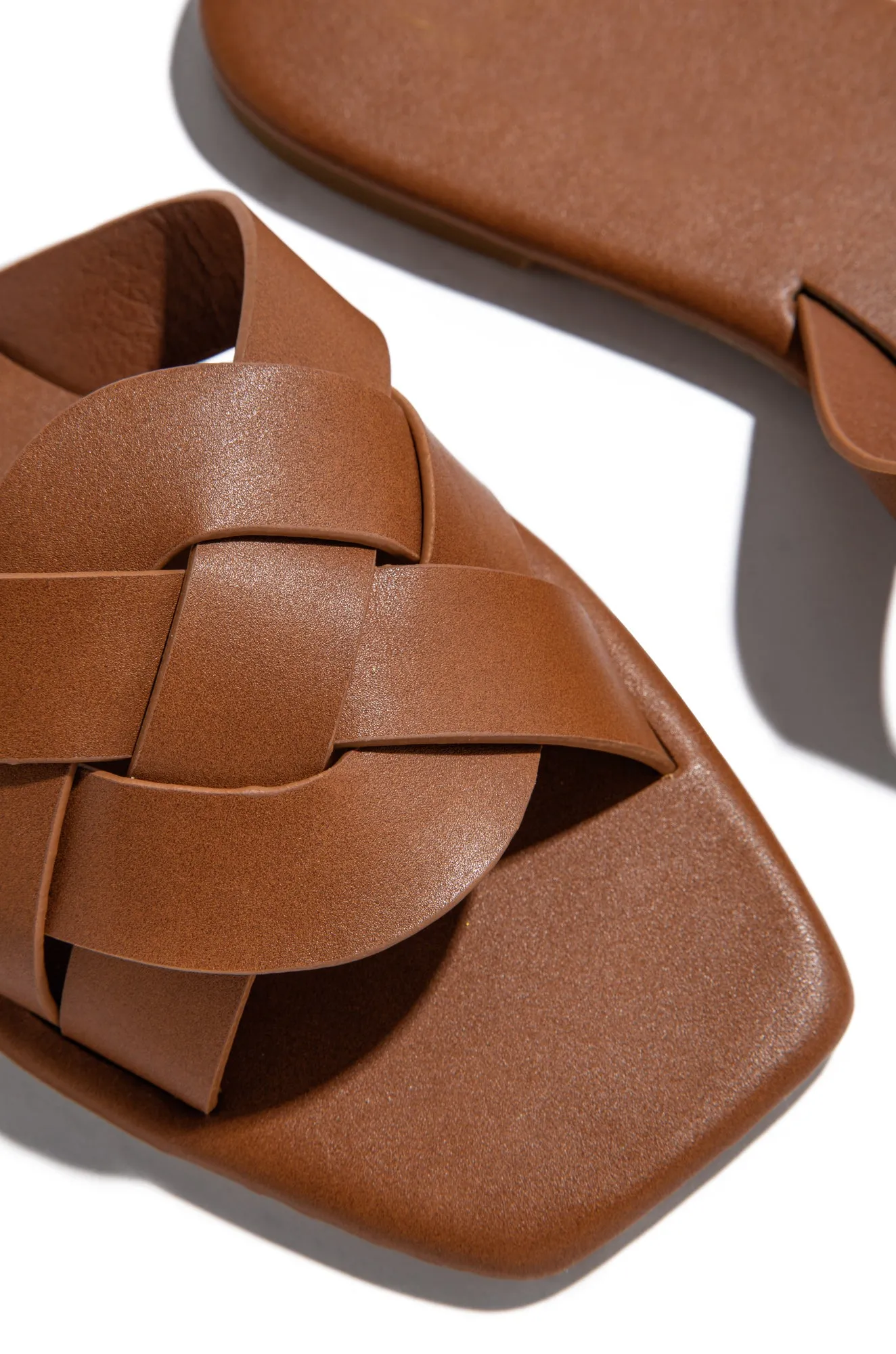 Fashion Amore Slip On Sandals - Tan sold by Miss Lola product image thumbnail 4