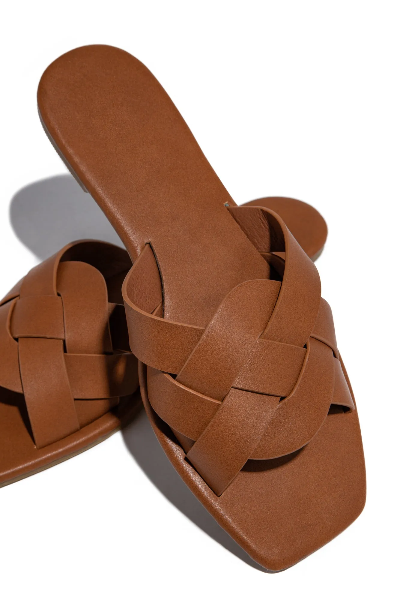 Fashion Amore Slip On Sandals - Tan sold by Miss Lola product image thumbnail 5