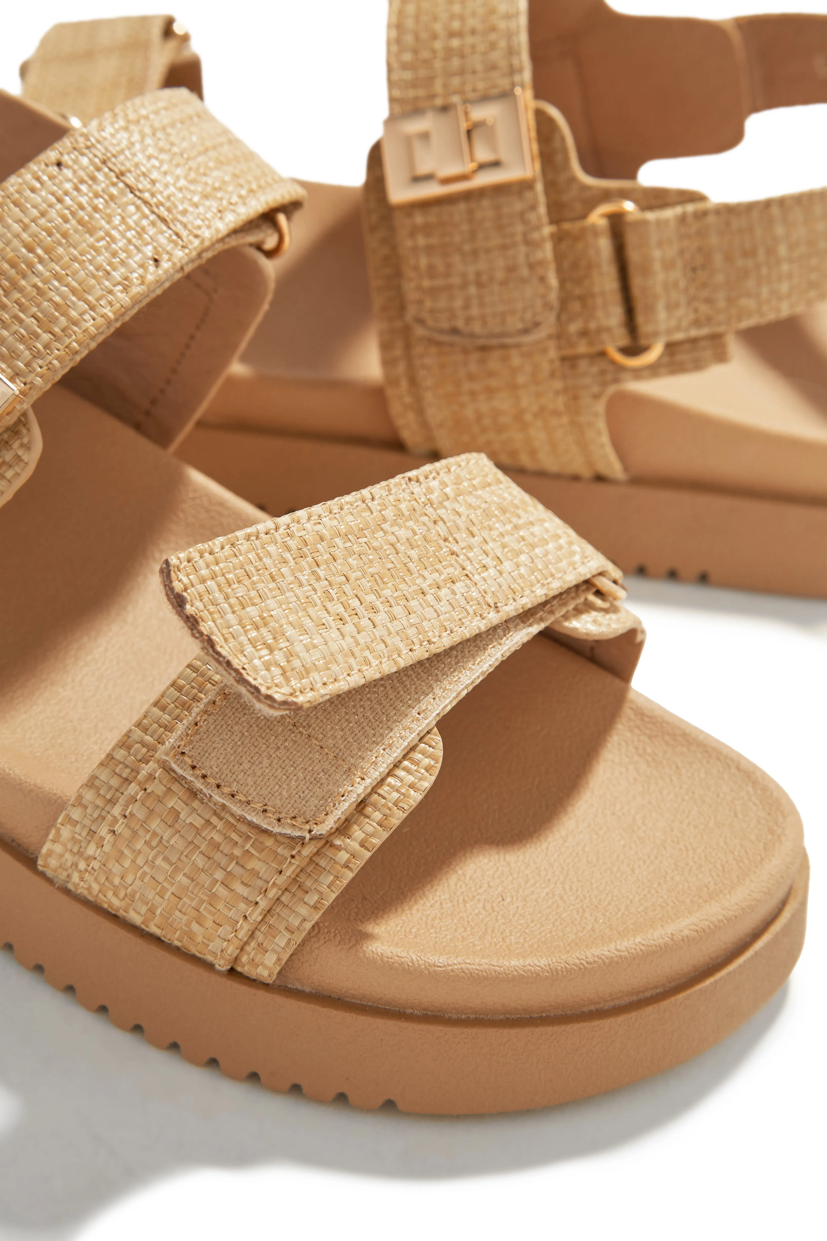 Mykonos Sands Chunky Sandals - Raffia sold by Miss Lola product image thumbnail 3