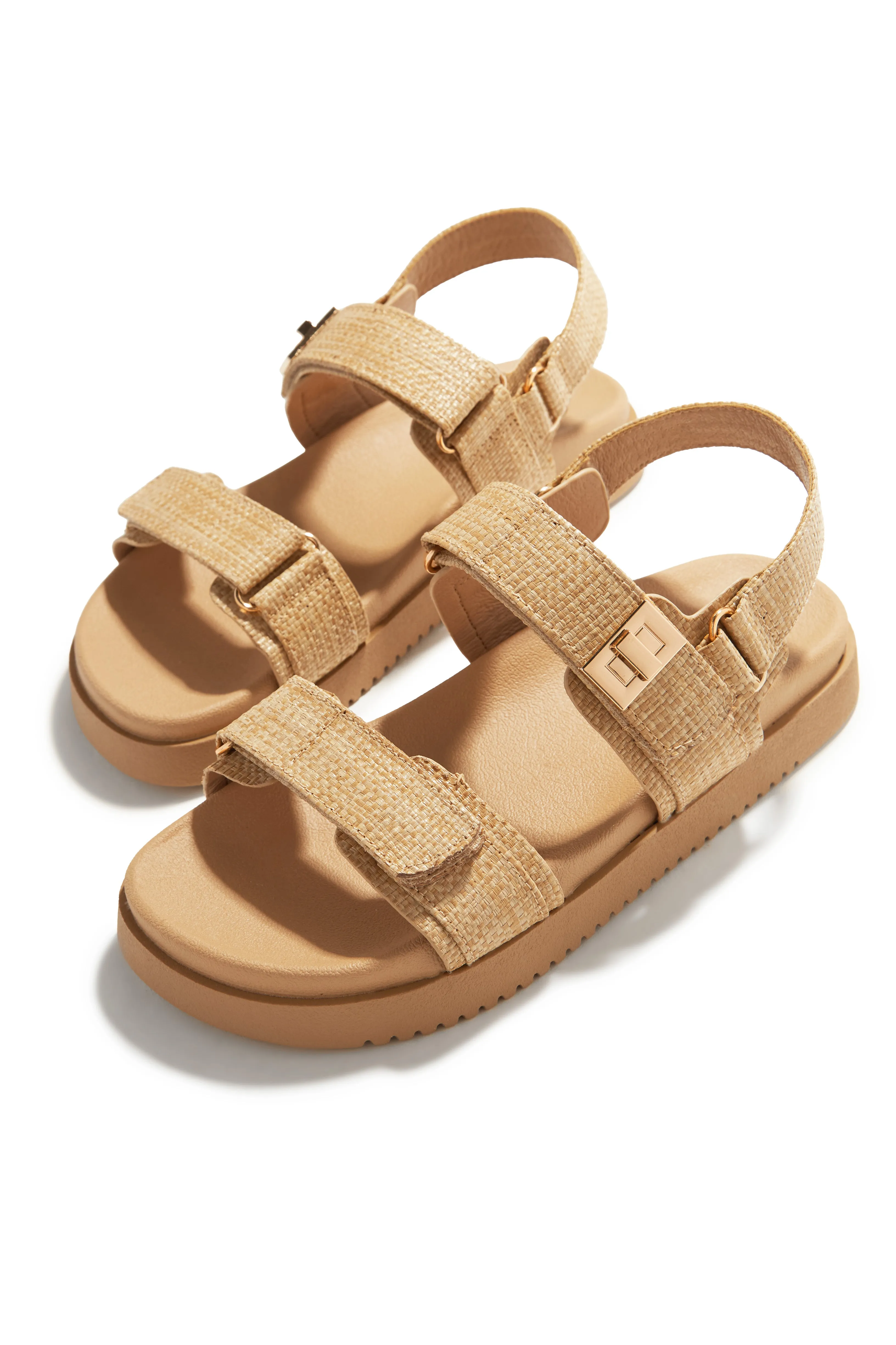 Mykonos Sands Chunky Sandals - Raffia sold by Miss Lola product image thumbnail 2