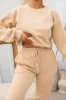 Cozy Feels Adult Crewneck Sweater - Nude sold by Miss Lola