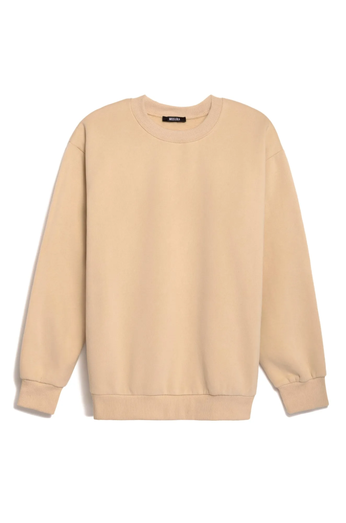 Cozy Feels Adult Crewneck Sweater - Nude sold by Miss Lola