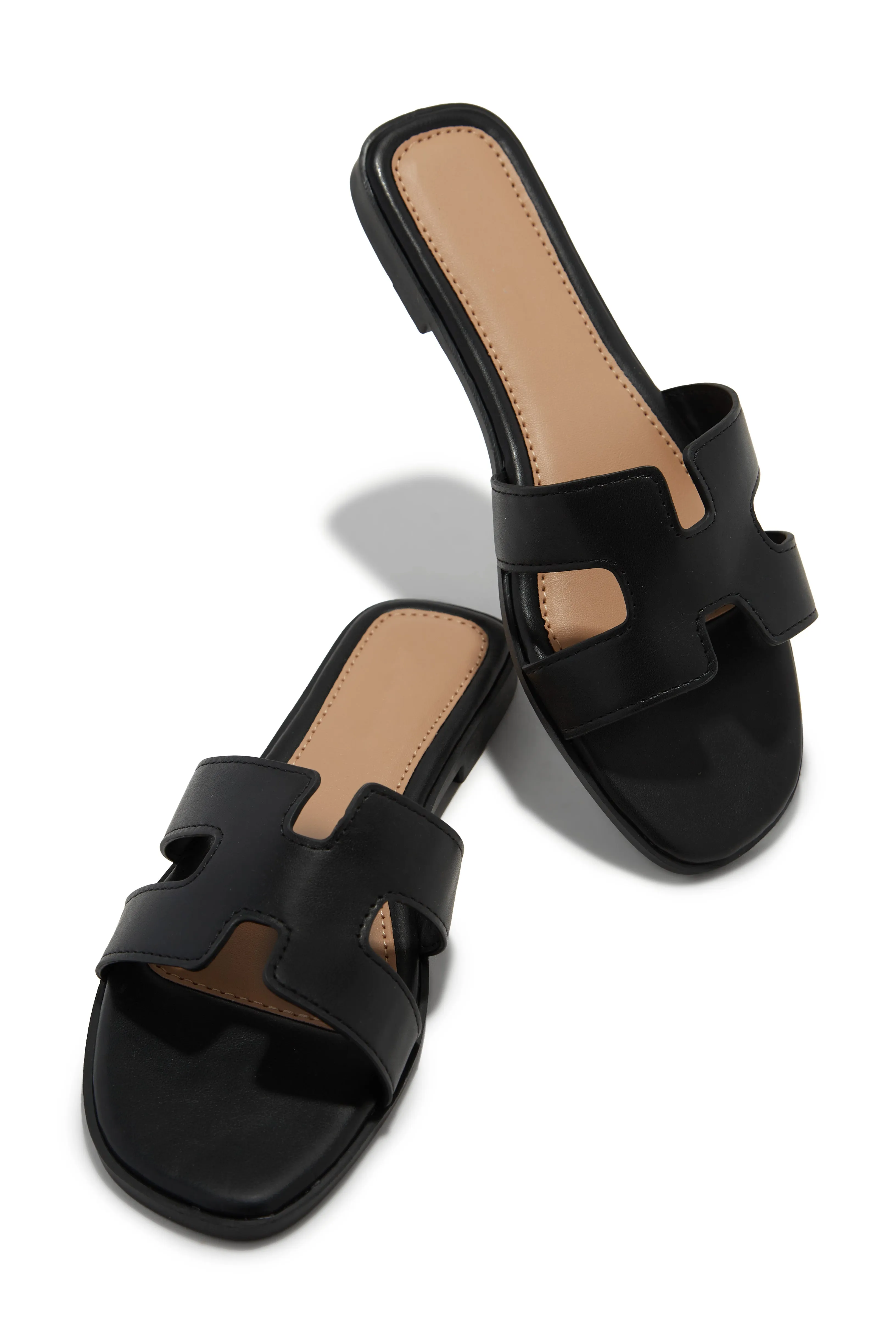 Myla Slip On Sandals - Tan sold by Miss Lola product image thumbnail 5