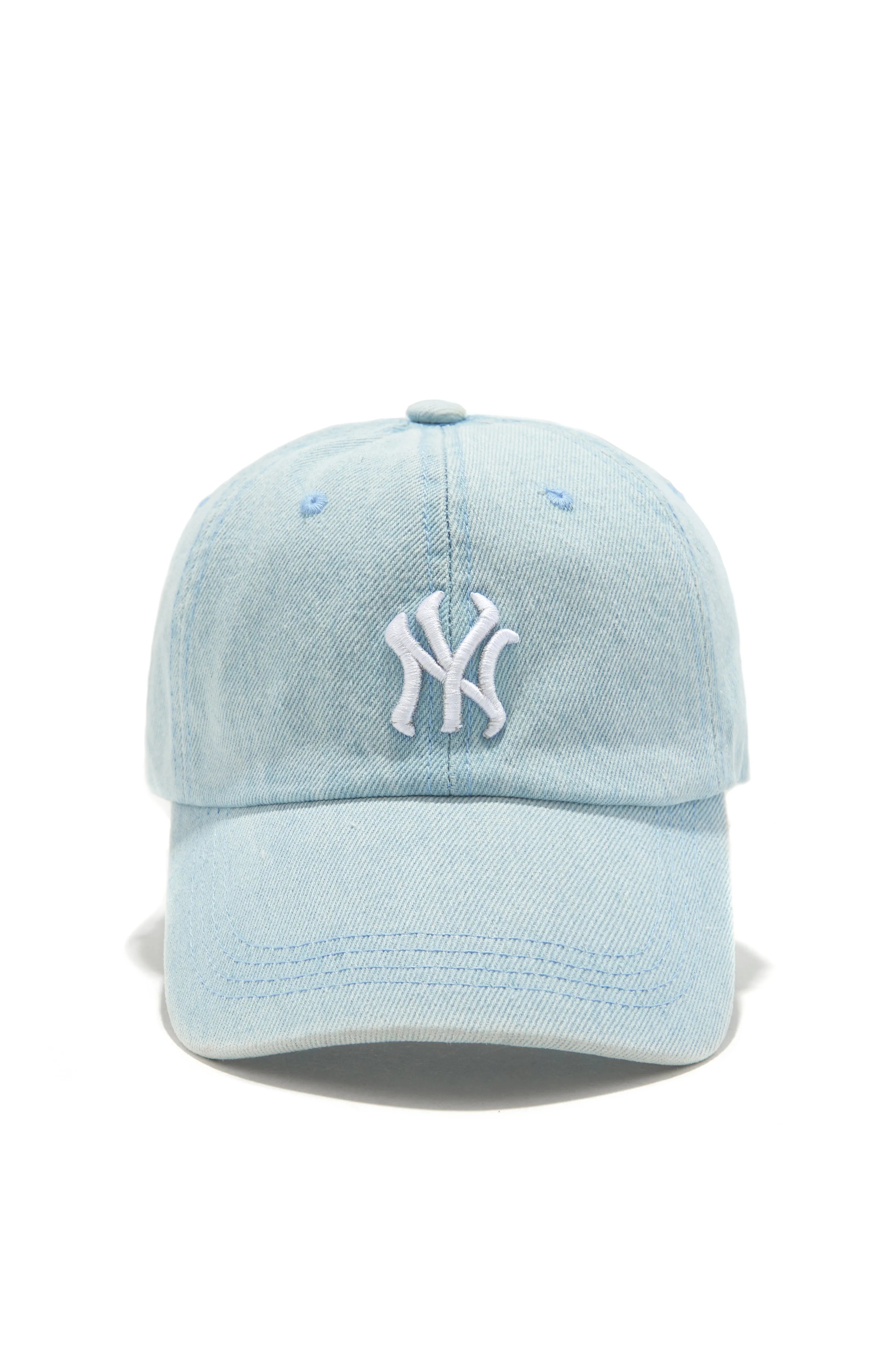 New York City Life Hat - Light Denim sold by Miss Lola
