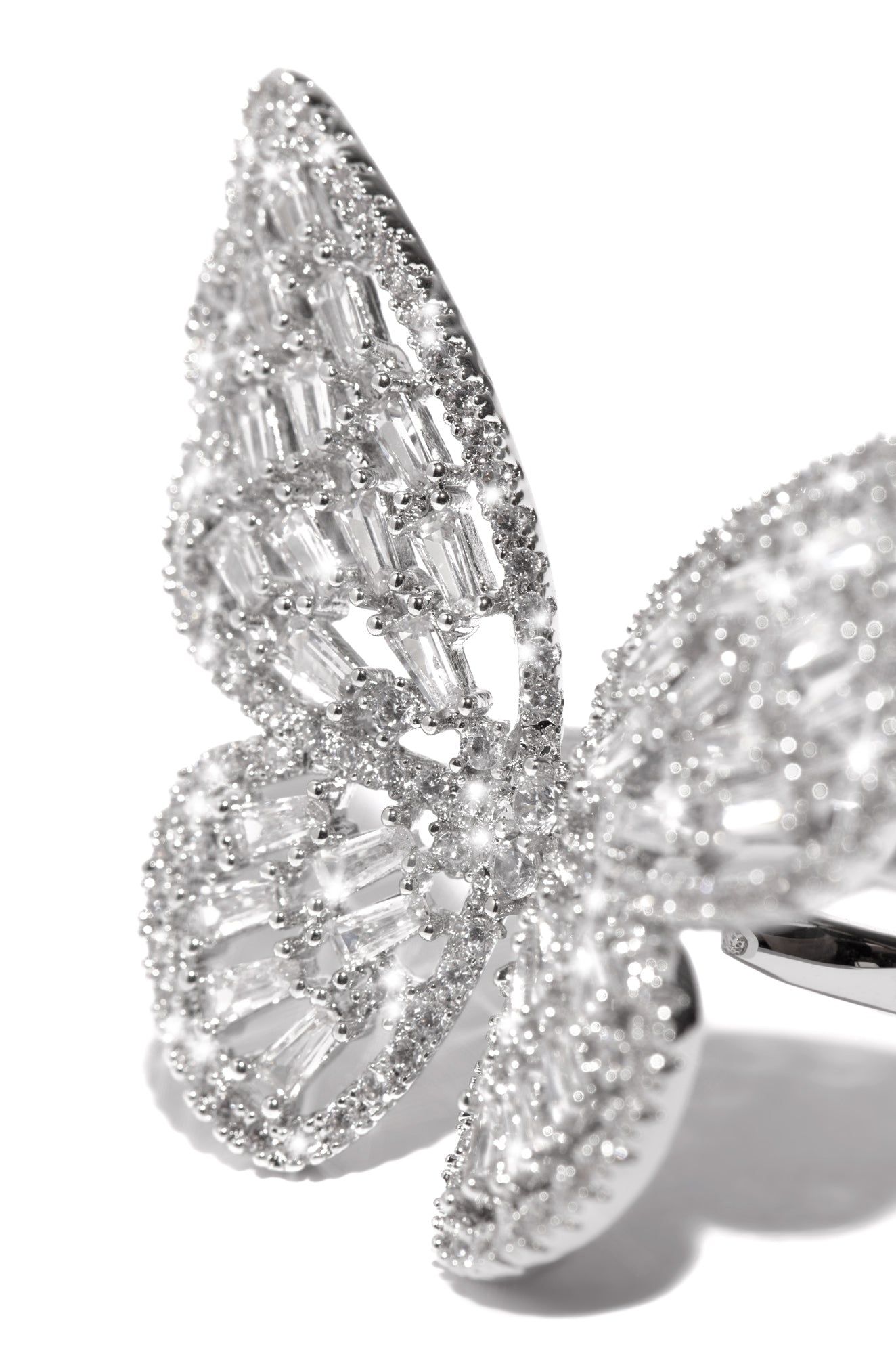 LenaEmbellished Butterly Ring - Silver sold by Miss Lola product image thumbnail 2