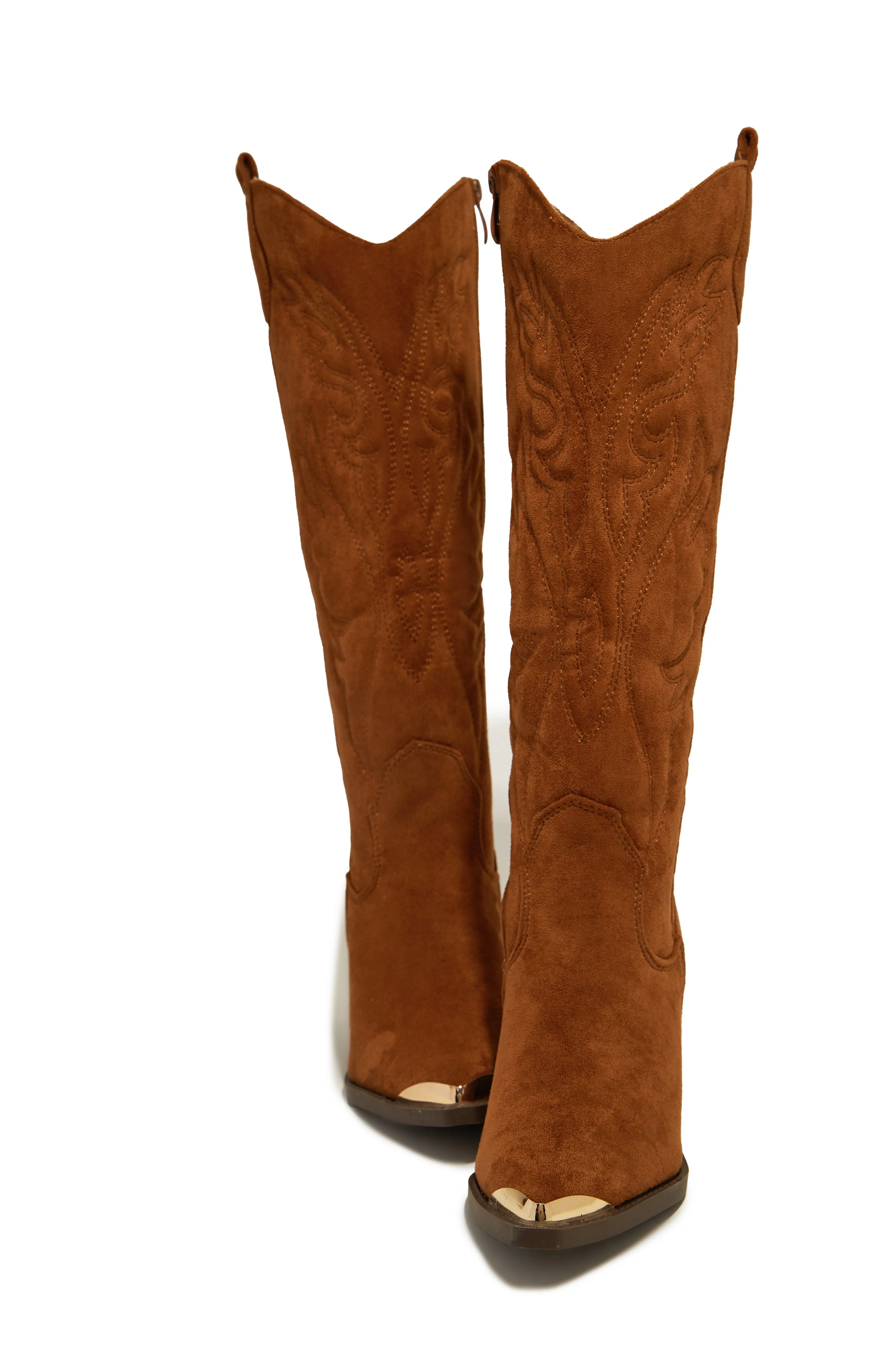 Nashville Cowboy Boots - Tan sold by Miss Lola product image thumbnail 2