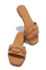 Maile Slip On Sandals - Tan sold by Miss Lola