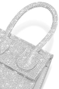 Baby Love Embellished Mini Bag - Silver sold by Miss Lola