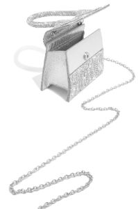 Baby Love Embellished Mini Bag - Silver sold by Miss Lola
