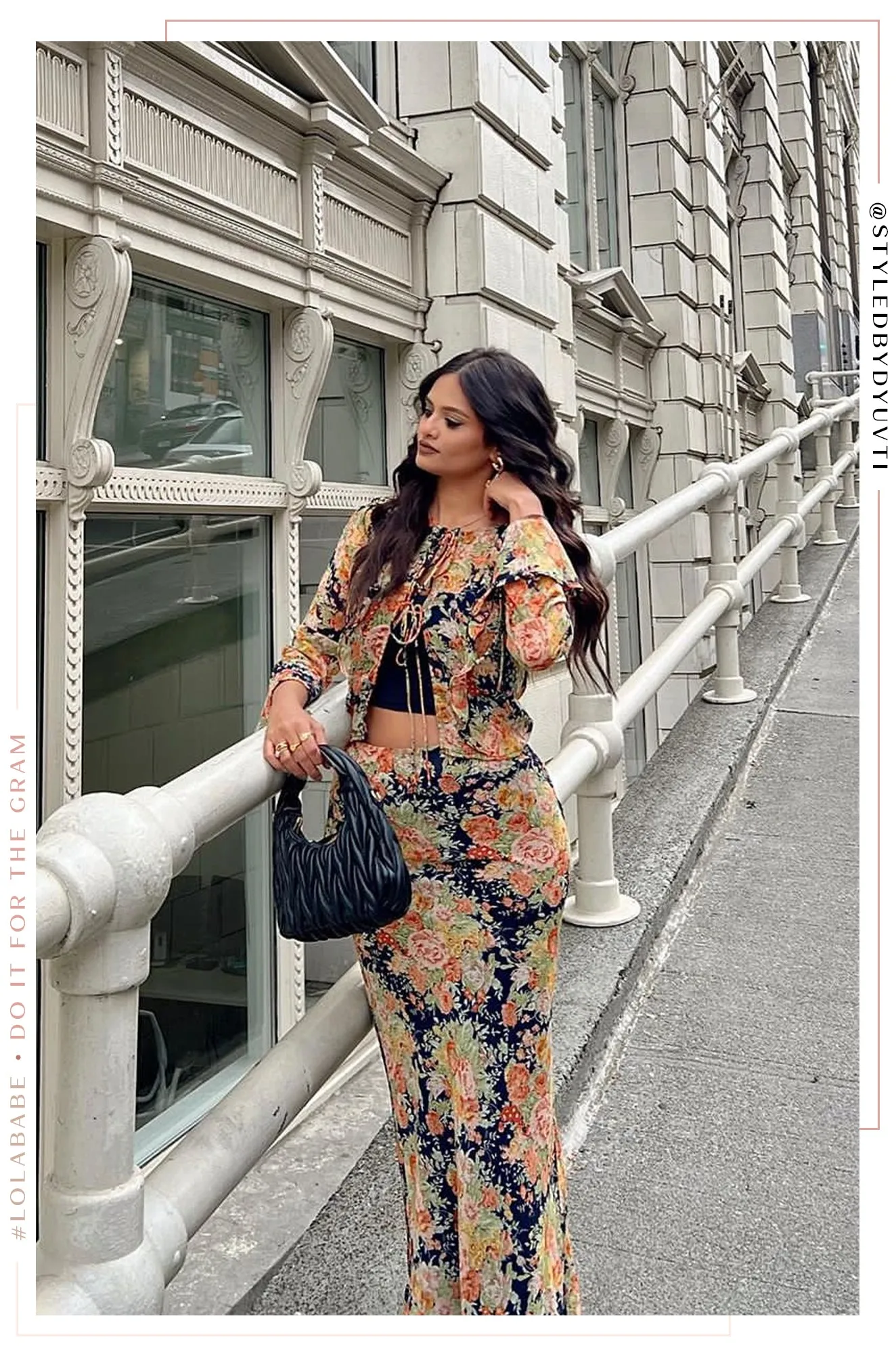 Saida Top Long Sleeve Top - Navy sold by Miss Lola product image thumbnail 5