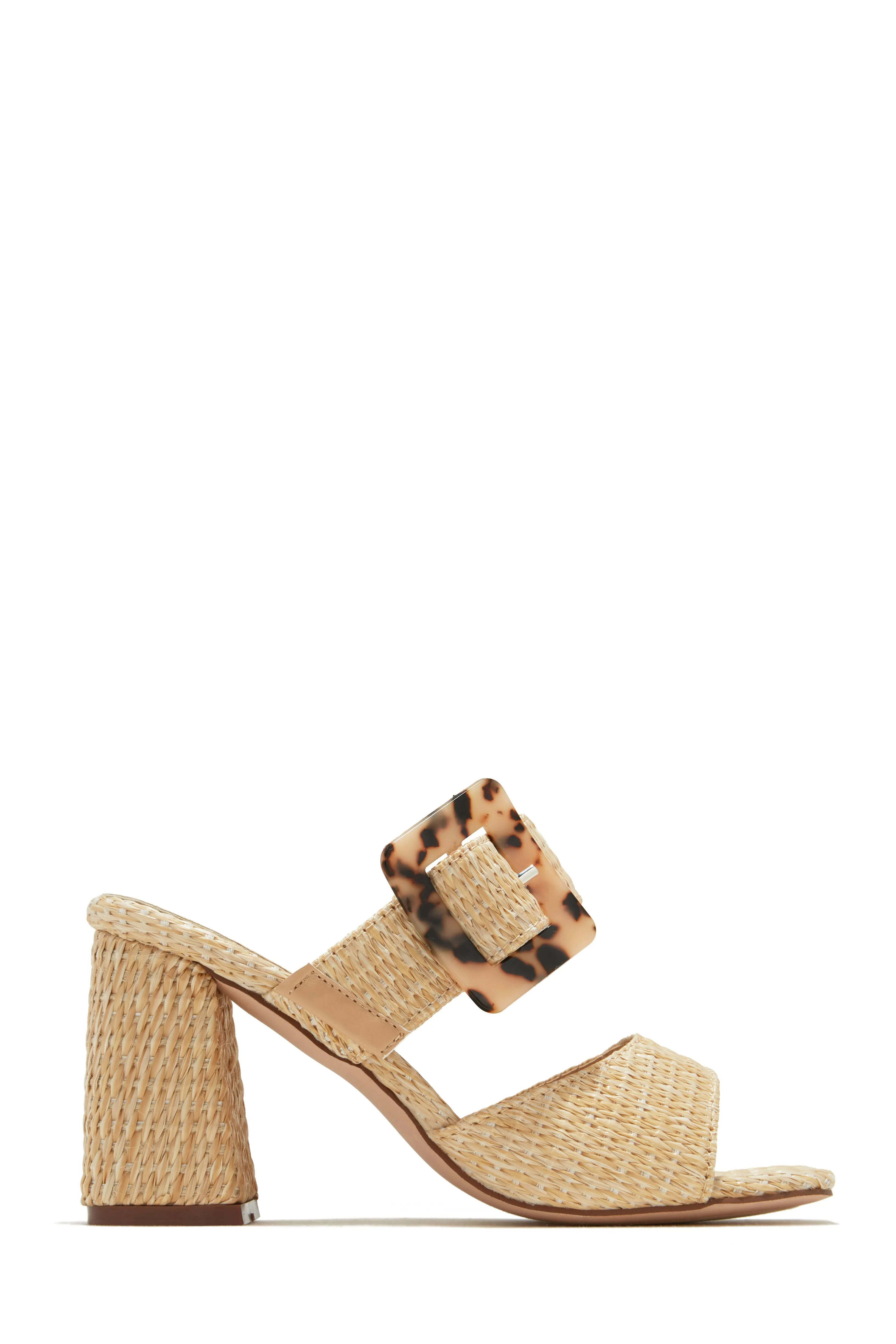 Naya Block Heel Mules - Nude sold by Miss Lola product image thumbnail 5
