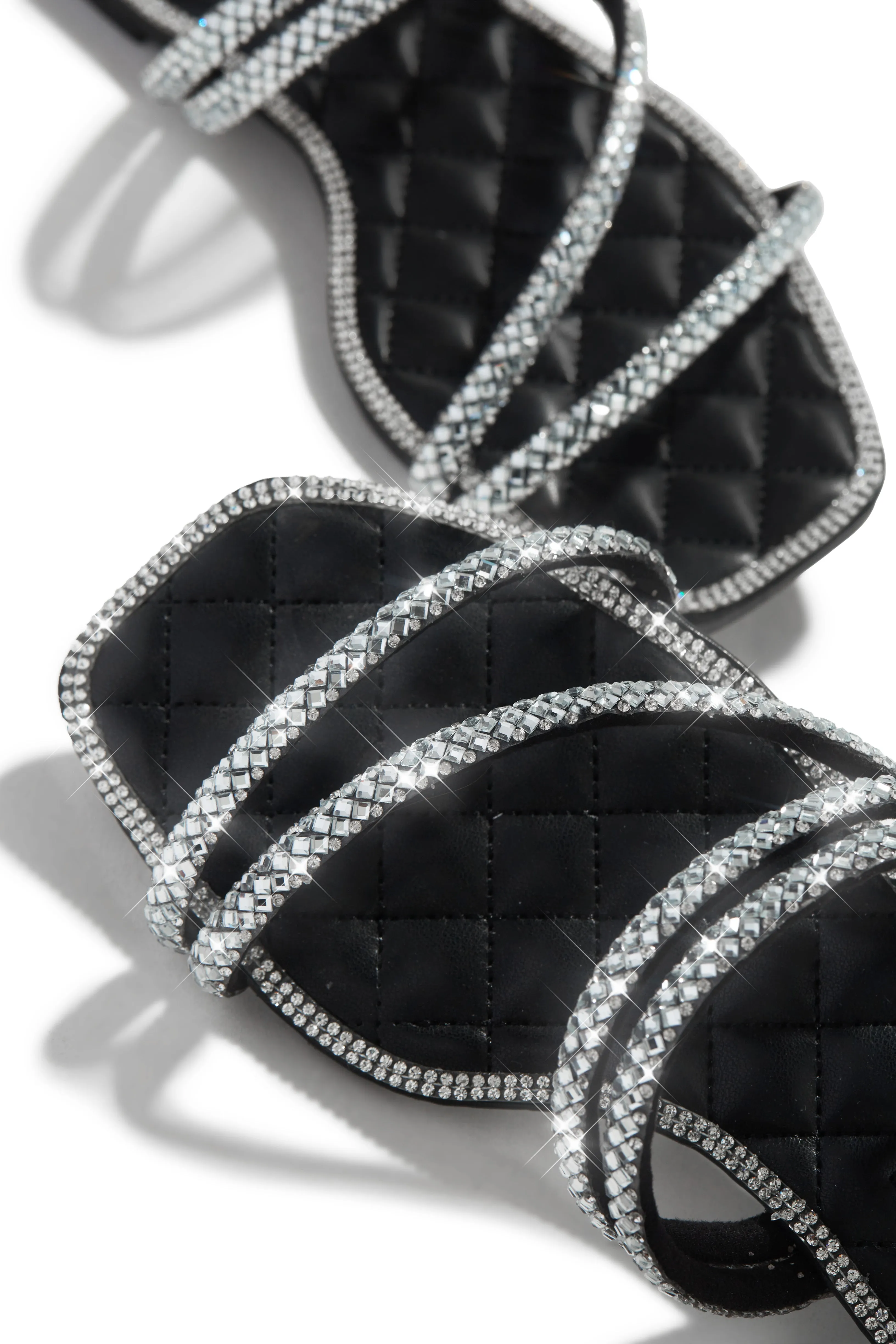 Next Getaway Embellished Slip On Sandals - Black sold by Miss Lola product image thumbnail 3