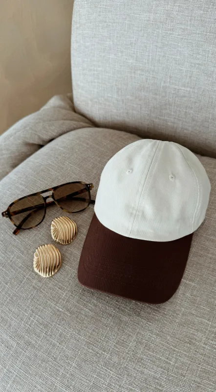 City Girl Hat - Brown sold by Miss Lola