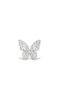 My Baby Cubic Zirconia Embellished Butterfly Ring - Silver sold by Miss Lola