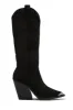 Nashville Cowboy Boots - Black sold by Miss Lola