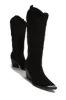 Nashville Cowboy Boots - Black sold by Miss Lola