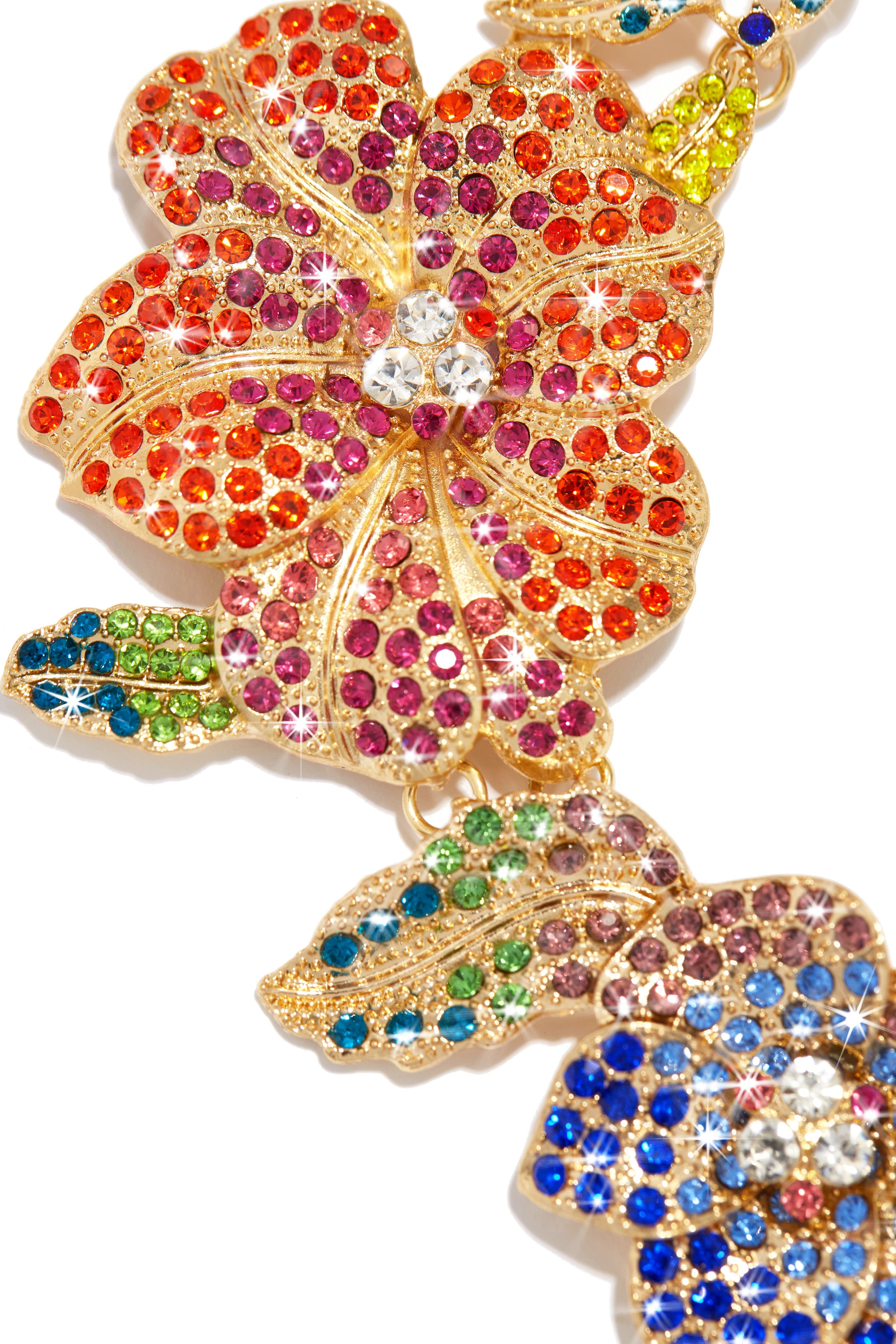 Luxe Island Embellished Statement Necklace - Multi sold by Miss Lola product image thumbnail 4