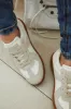 Running Errands Lace Up Sneakers - Beige sold by Miss Lola