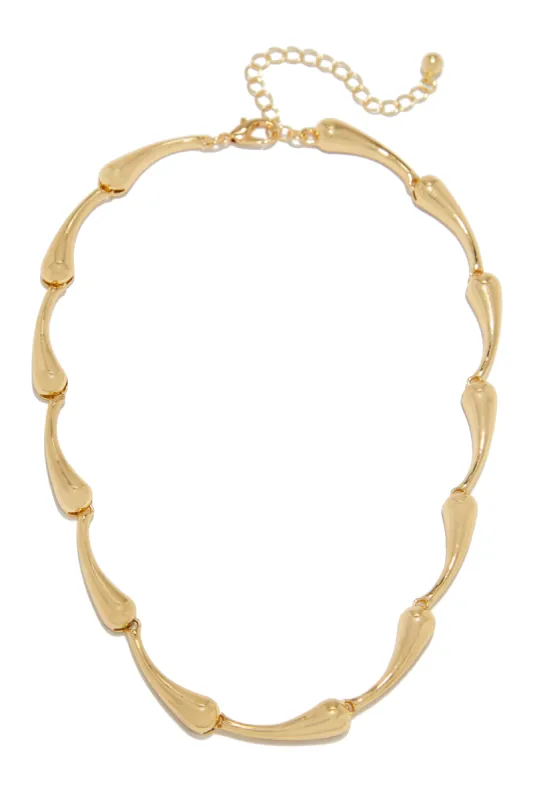 Sadia Unique Necklace - Gold sold by Miss Lola
