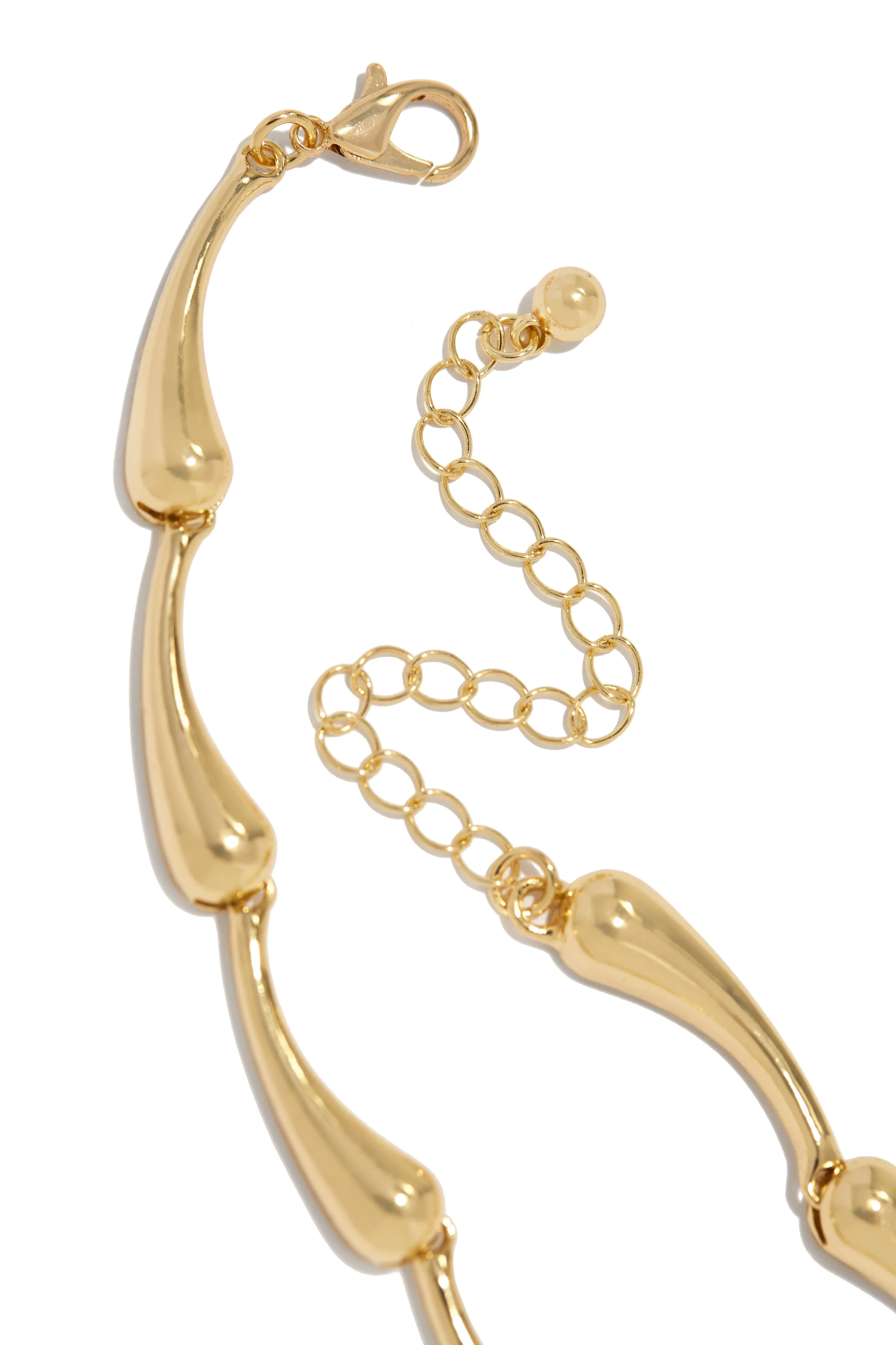 Sadia Unique Necklace - Gold sold by Miss Lola product image thumbnail 4