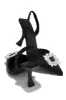 Anissia Slingback Embellished Pumps - Black sold by Miss Lola