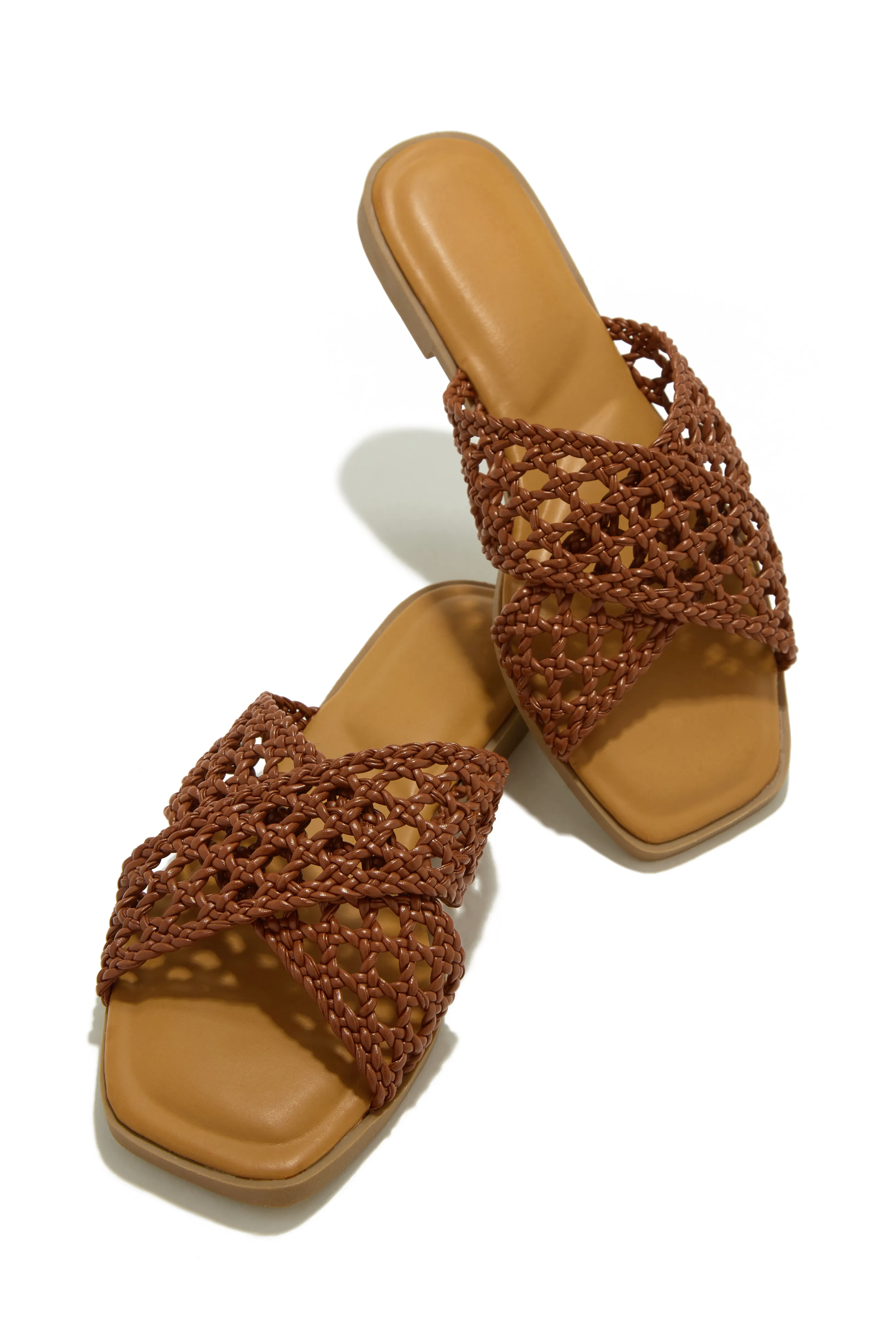 Beachside Slip On Sandals - Tan sold by Miss Lola product image thumbnail 2
