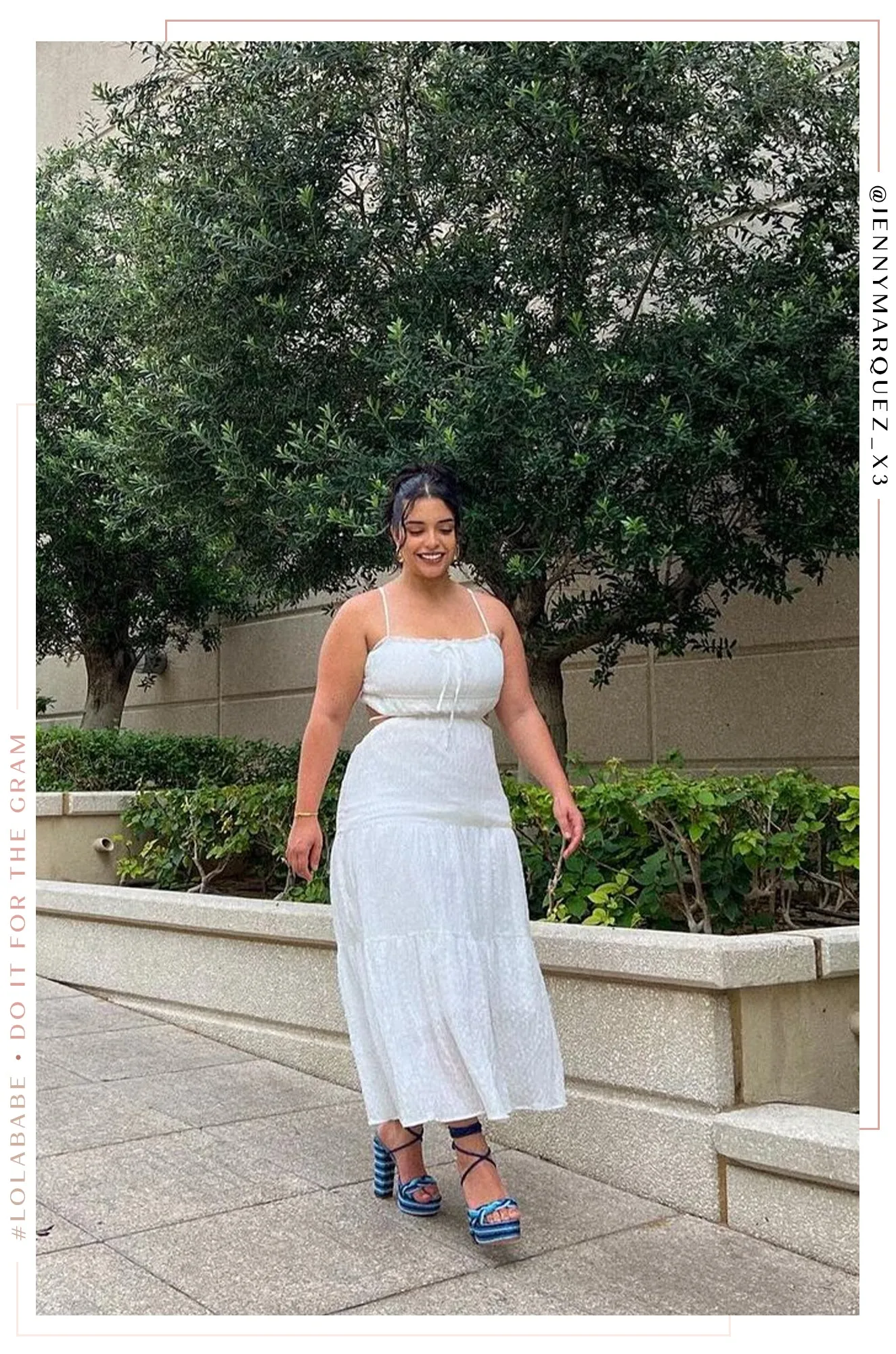 Denali Maxi Dress - White sold by Miss Lola product image thumbnail 4