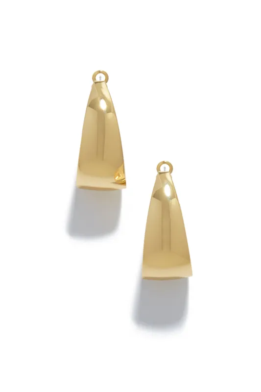 Karina Statement Hoop Earring - Gold sold by Miss Lola