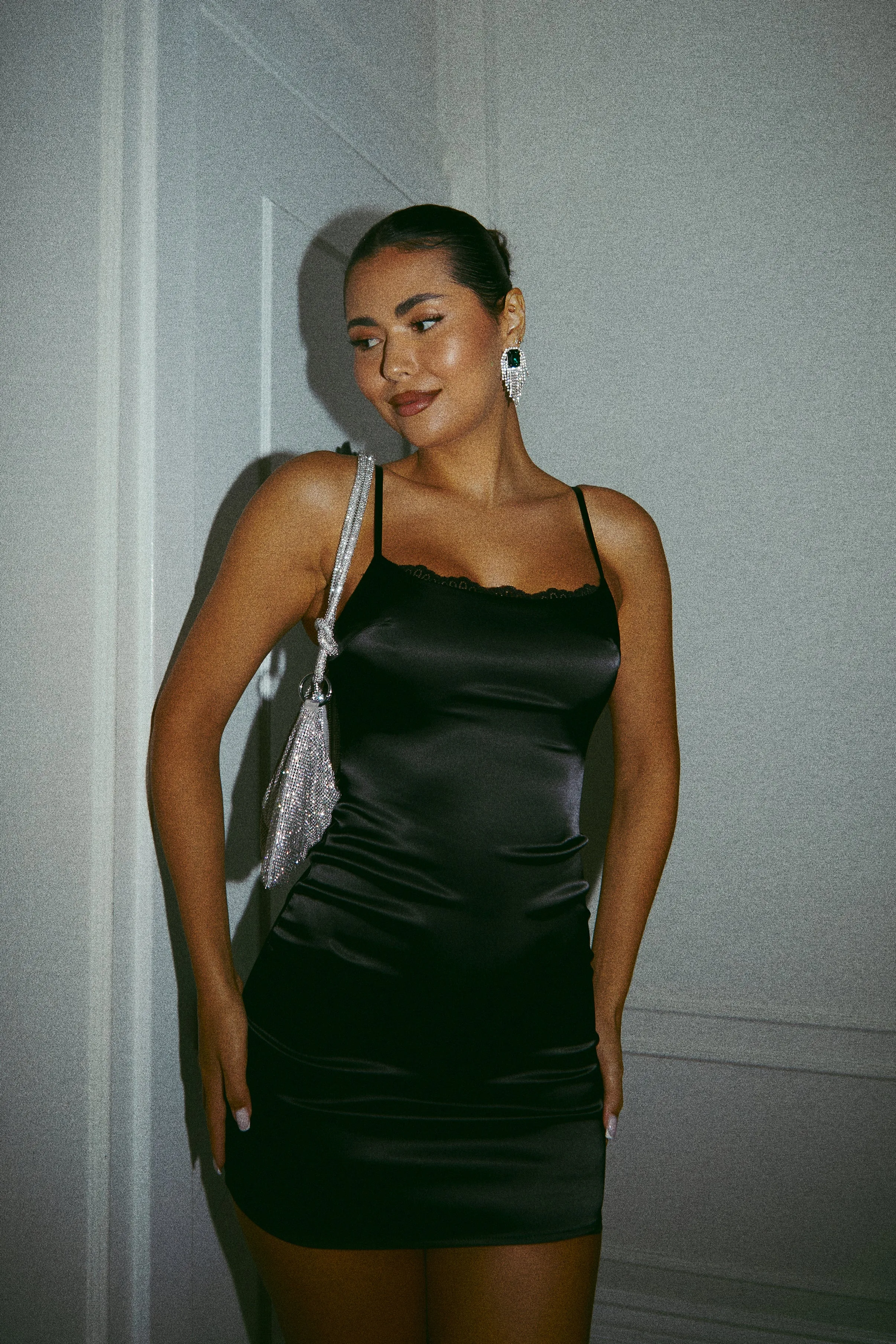 All Nighter Mini Dress - Black sold by Miss Lola