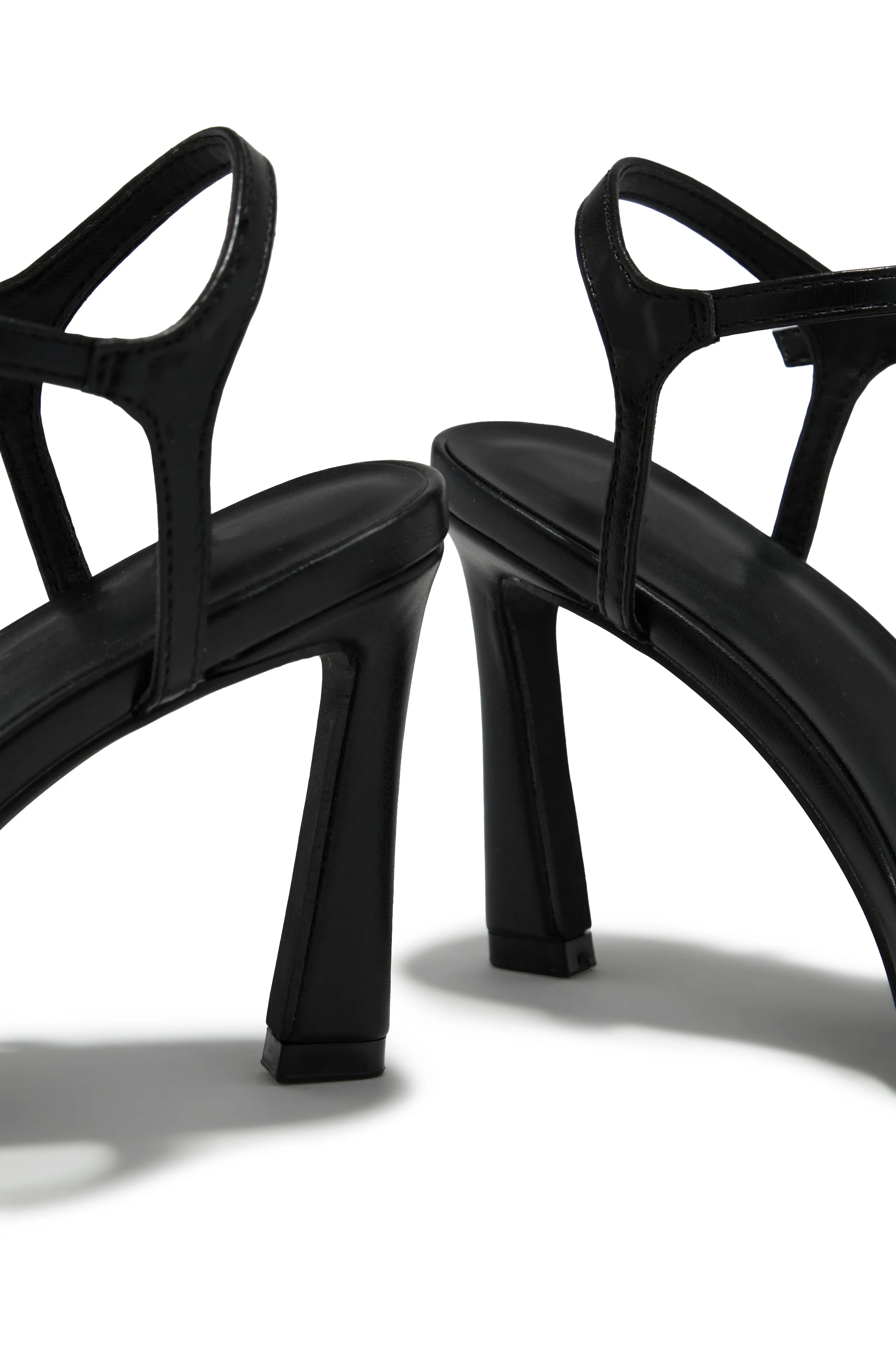 Lorie Single Sole Mid Heels - Black sold by Miss Lola product image thumbnail 3