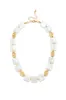 Baja Coast Pearl Necklace - White sold by Miss Lola
