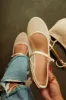Amila Mesh Flats - Ivory sold by Miss Lola
