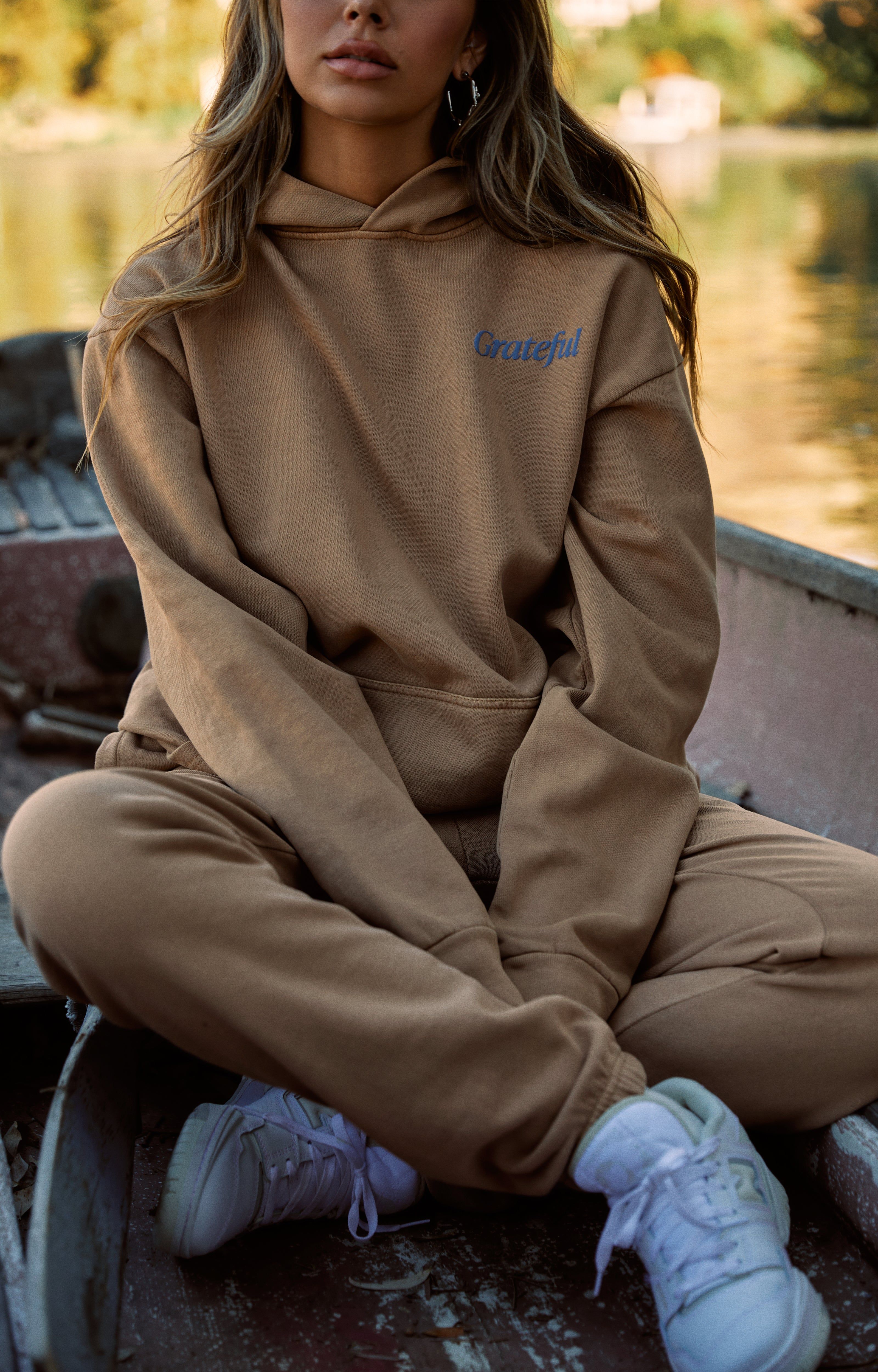 Grateful Hoodie - Nude sold by Miss Lola product image thumbnail 6