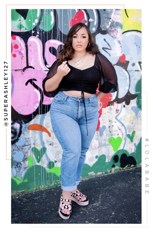 Fashion Fave Long Sleeve Top - Black sold by Miss Lola