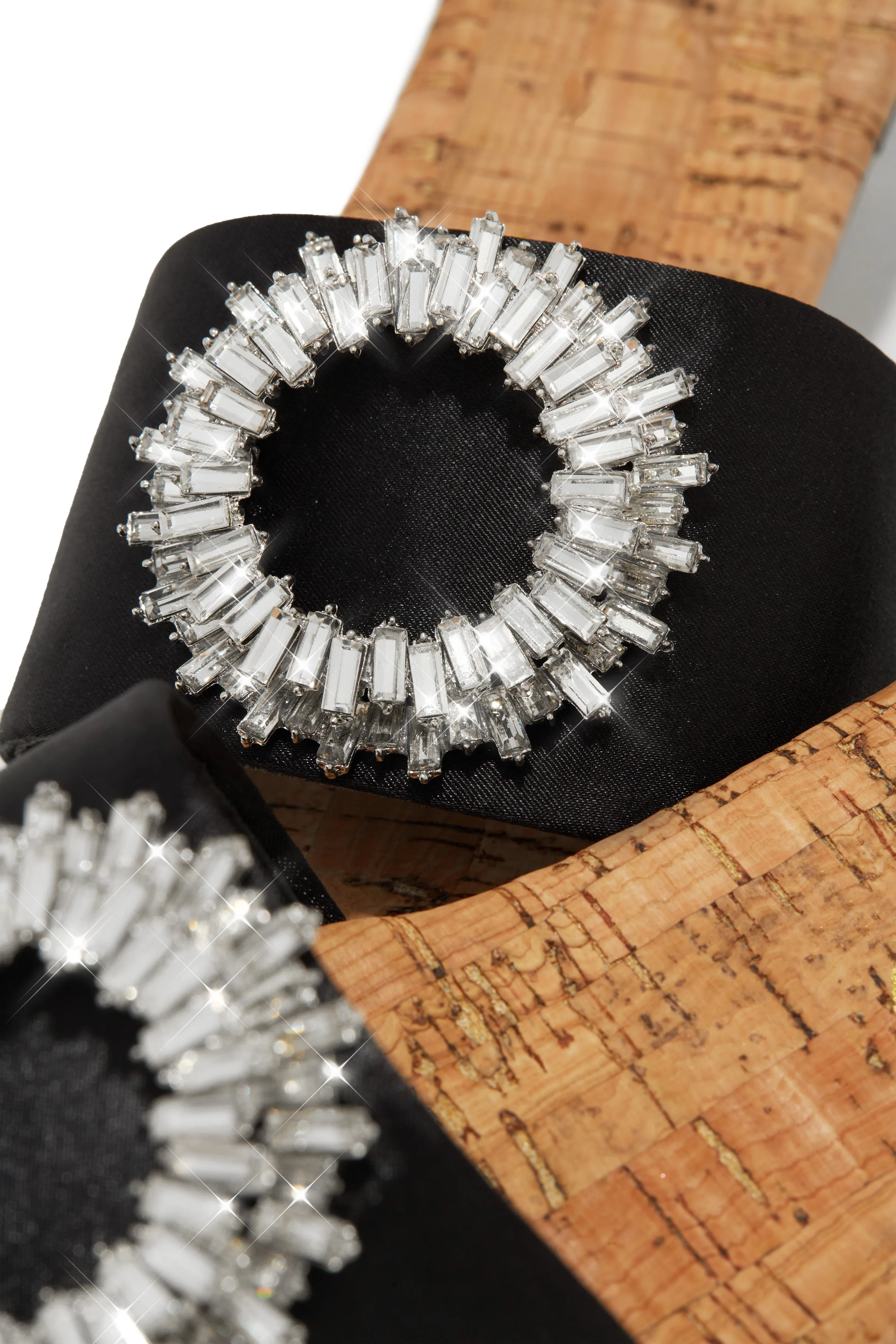 St. Tropez Getaway Embellished Slip On Sandals - Black sold by Miss Lola product image thumbnail 2