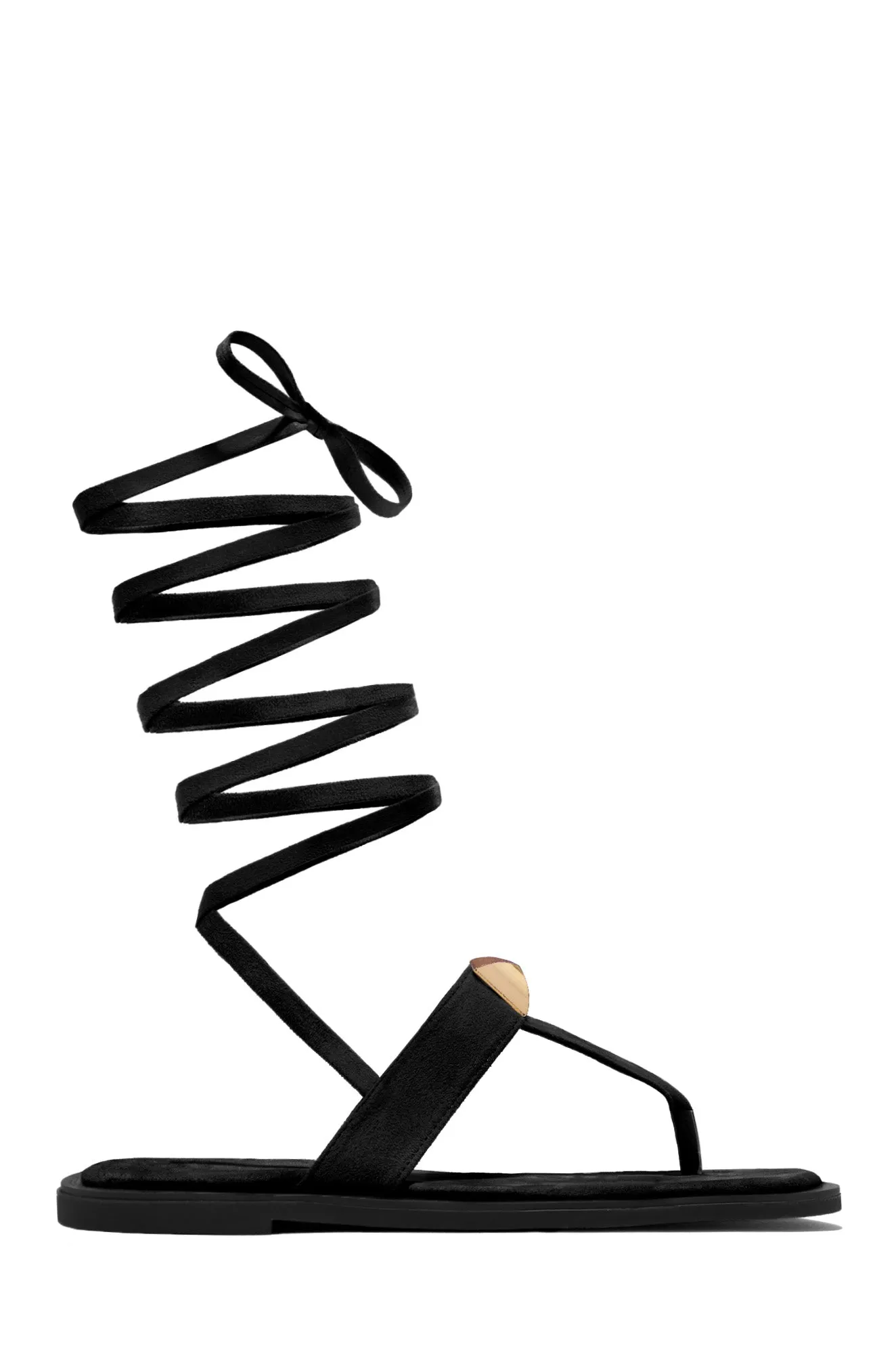 Endless Paradise Lace Up Sandals - Nude sold by Miss Lola product image thumbnail 5