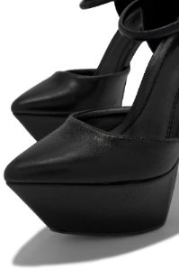 Giada Platform High Heels - Black sold by Miss Lola