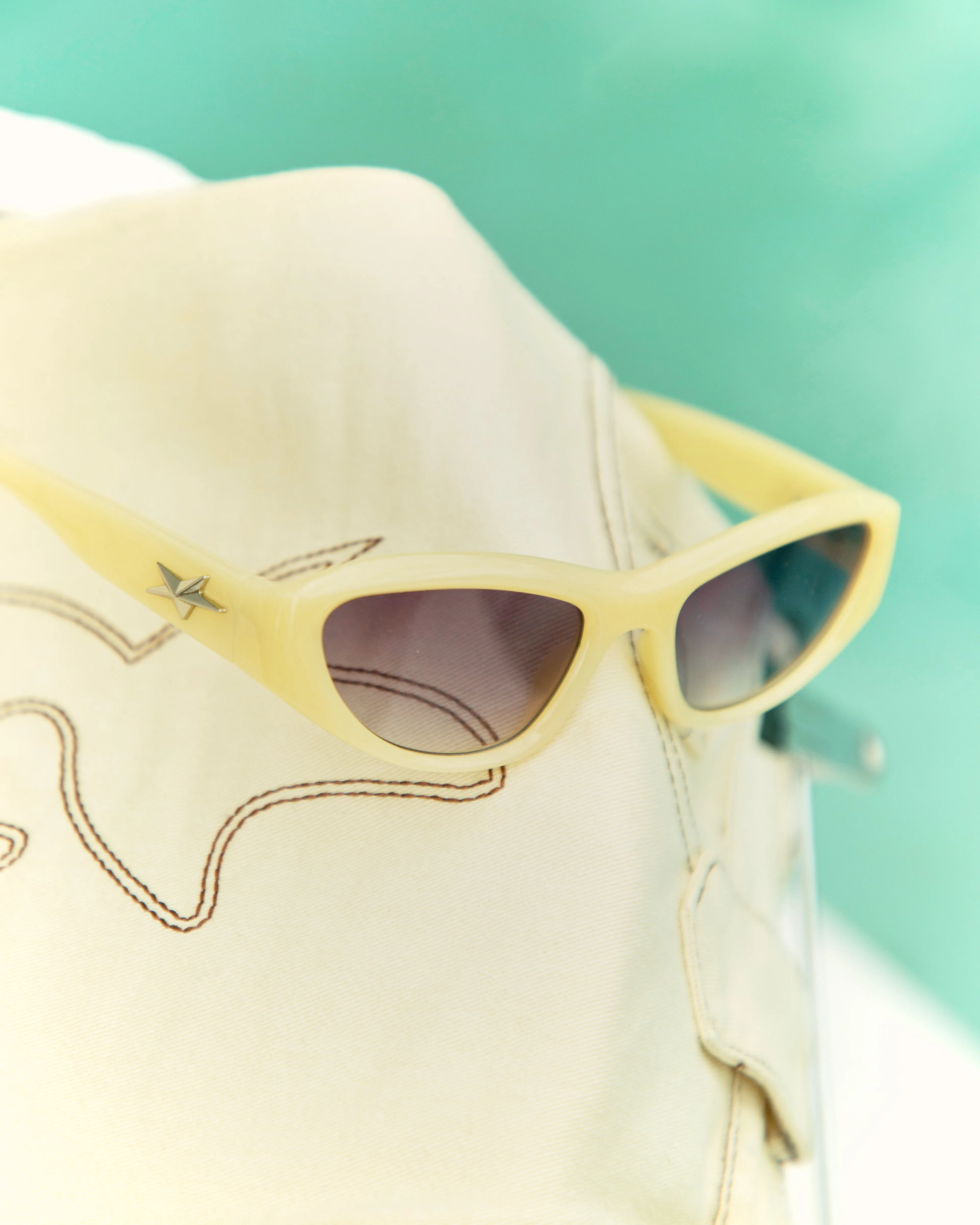 Kiazi Sunglasses - Beige sold by Miss Lola